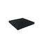 Nuvo Iron 8in x 8in Pyramid Post Cap Black. No Discounts, Aluminum, 12PK PCP16-MP12 - alternate 2